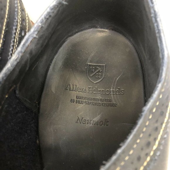 Men\'s Size 9.5 D Allen Edmonds Neumok Dark Blue main image 4